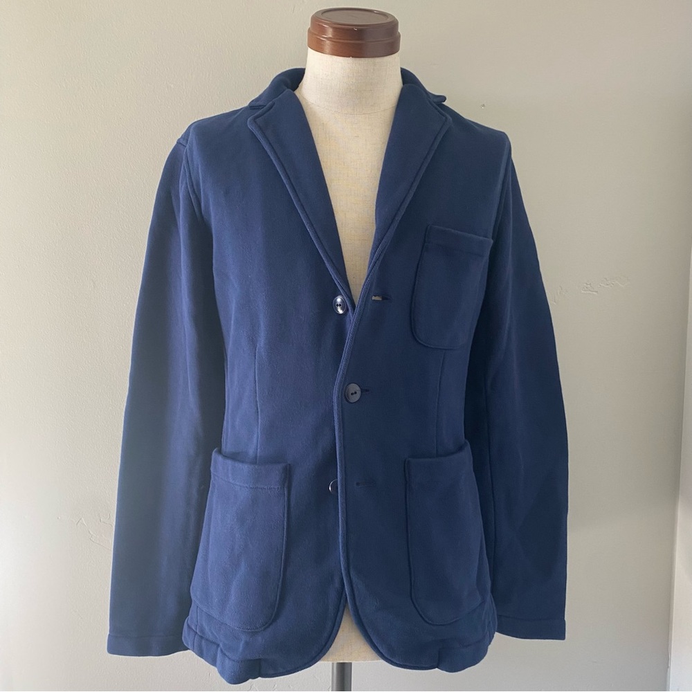 Rugby Ralph Lauren men’s navy jersey/sweatshirt blazer, XS